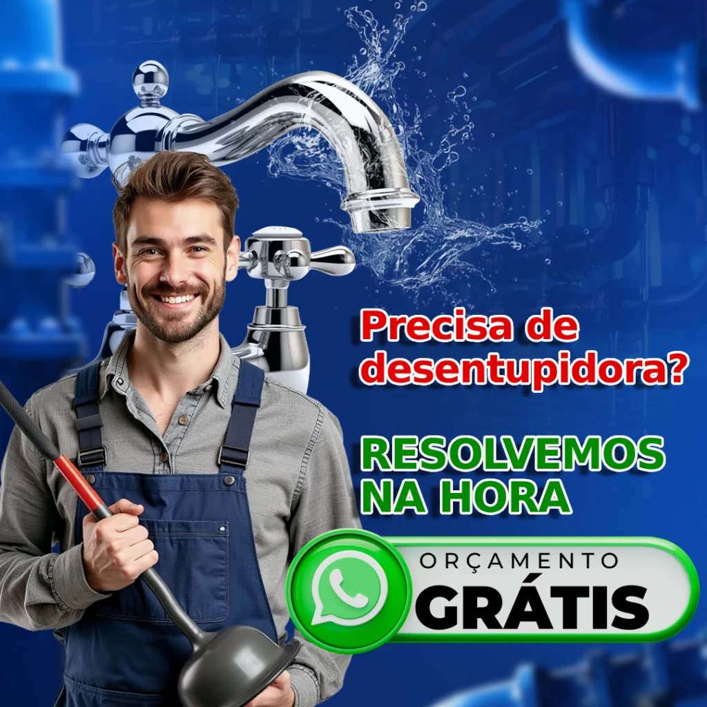 Desentupidora perto de mim 24h